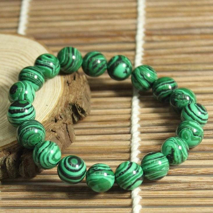 Bracelet En Malachite