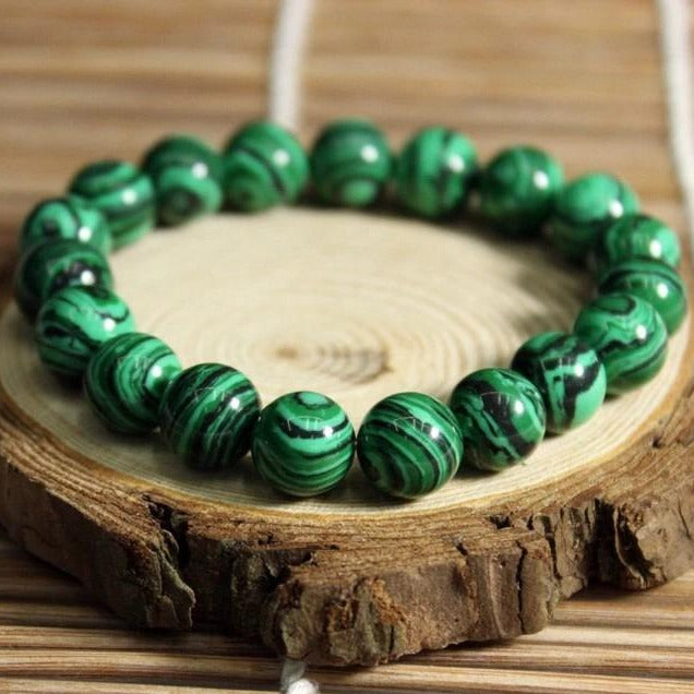Bracelet En Malachite