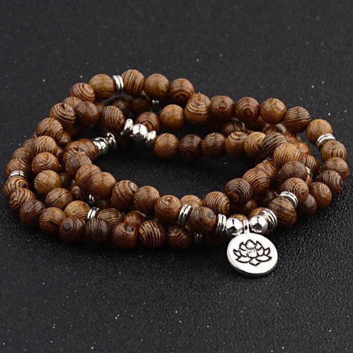 Bracelet Mala Homme Lotus