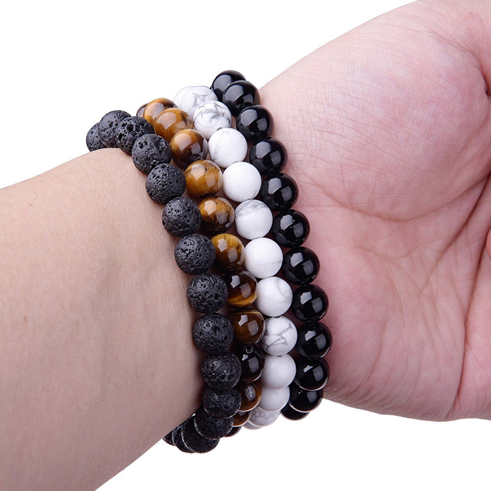Bracelet Onyx Noir