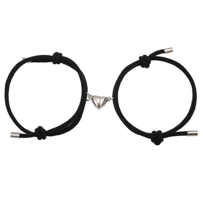 Bracelet Avec Aimant Couple coeur