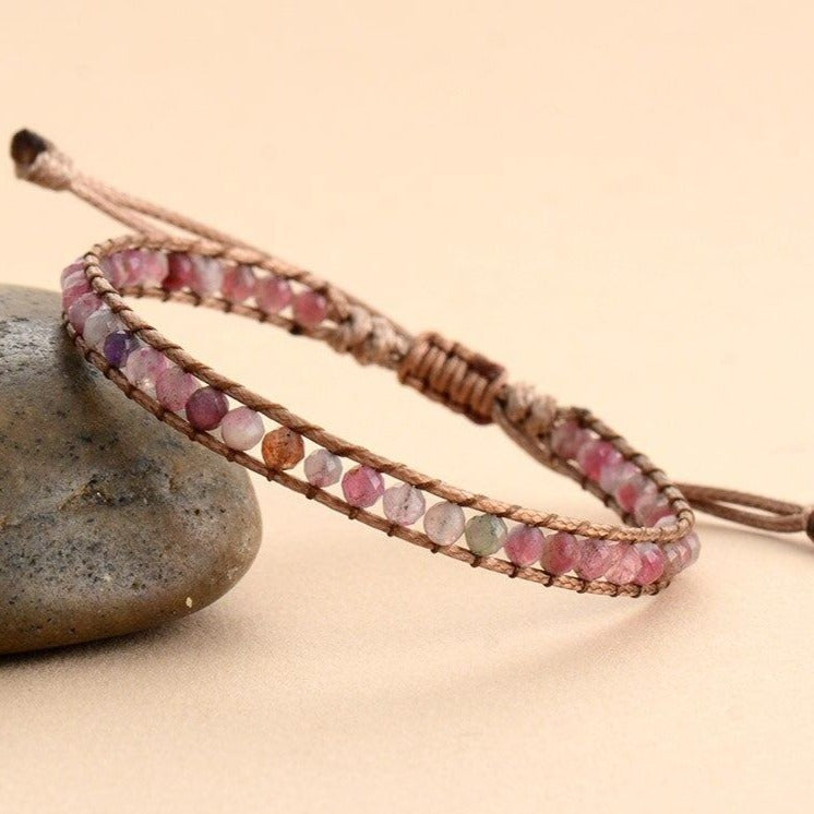 Tourmaline Rose Bracelet
