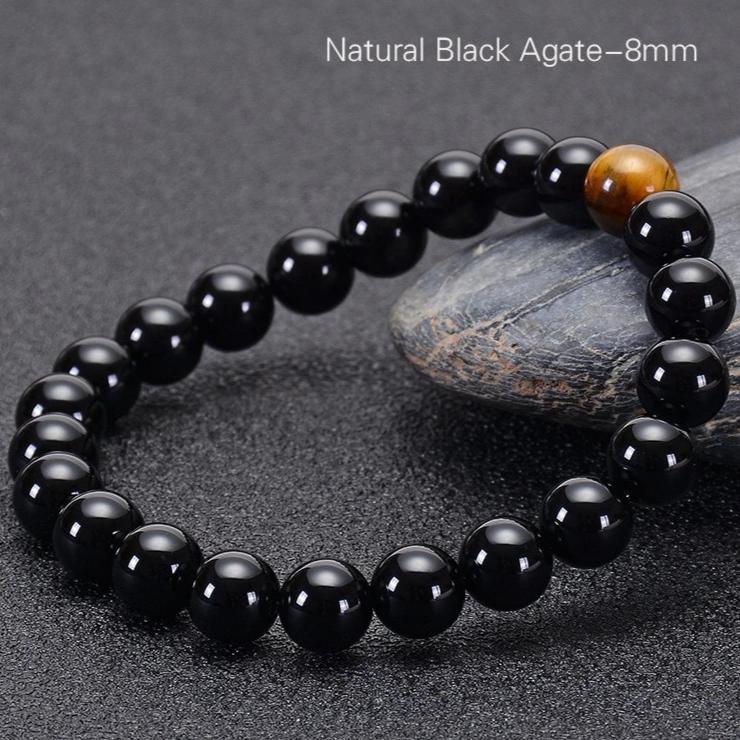 Bracelet Onyx Homme