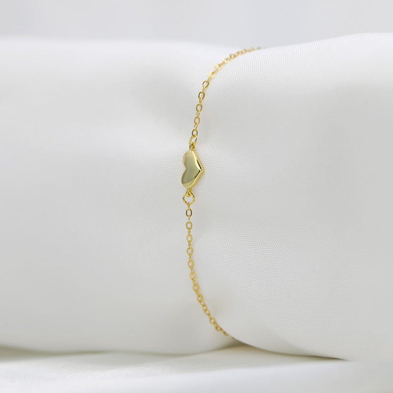 Bracelet Cœur Argent