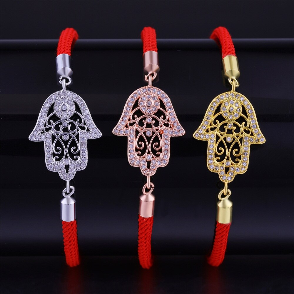 Bracelet Main De Fatma Plaqué Or