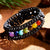 Bracelet 7 Chakras Guerison Bouddhiste Roselyn,  bracelet 7 chakras authentique
