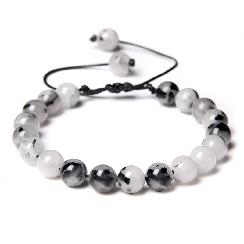 Bracelet Labradorite Grise