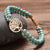 Bracelet Pour Femme En Perles Turquoises