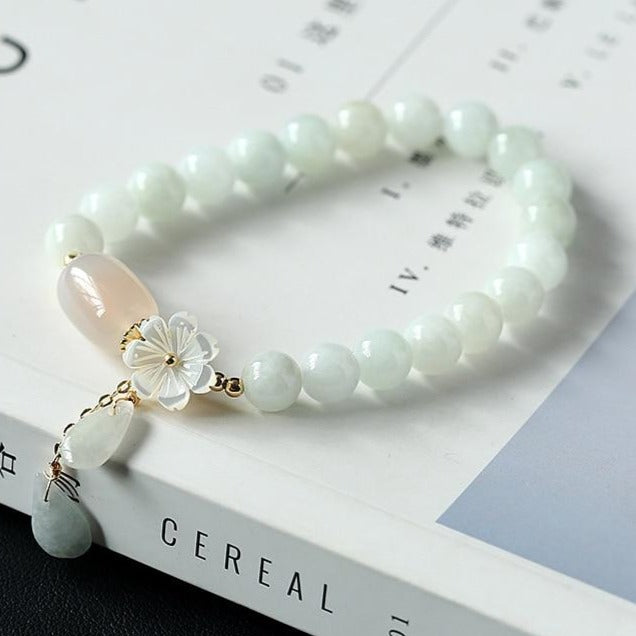 Bracelet De Jade pierre veritable