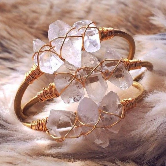Bracelet De Quartz Blanc
