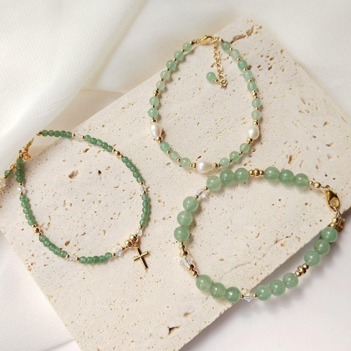 Bracelet Pour Femme En Aventurine