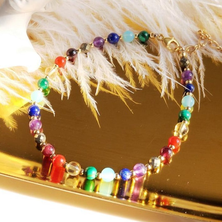 Bracelet 7 Chakras Pour Femme