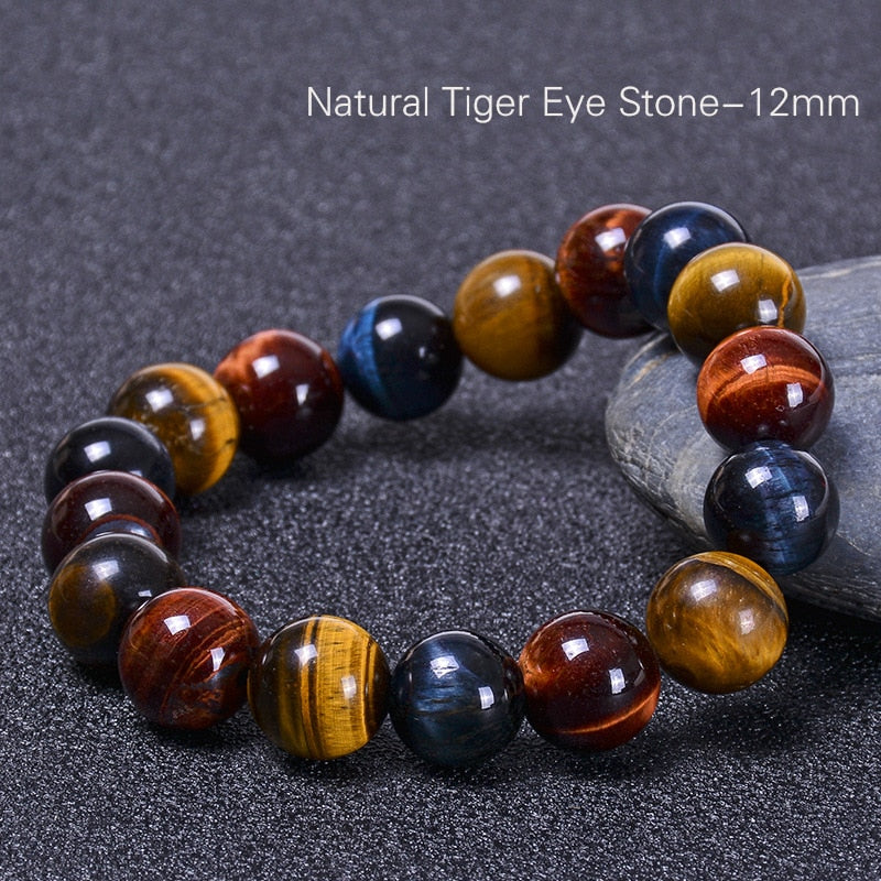 Bracelet Oeil De Tigre (Triple Protection)