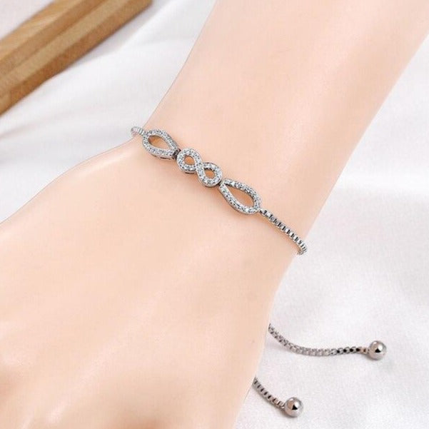 Bracelet Infini Plaqué Or