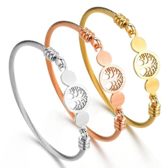 Bracelet Arbre De Vie Femme