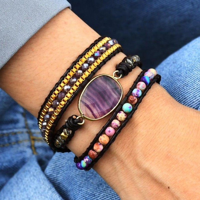 Bracelet En Fluorite