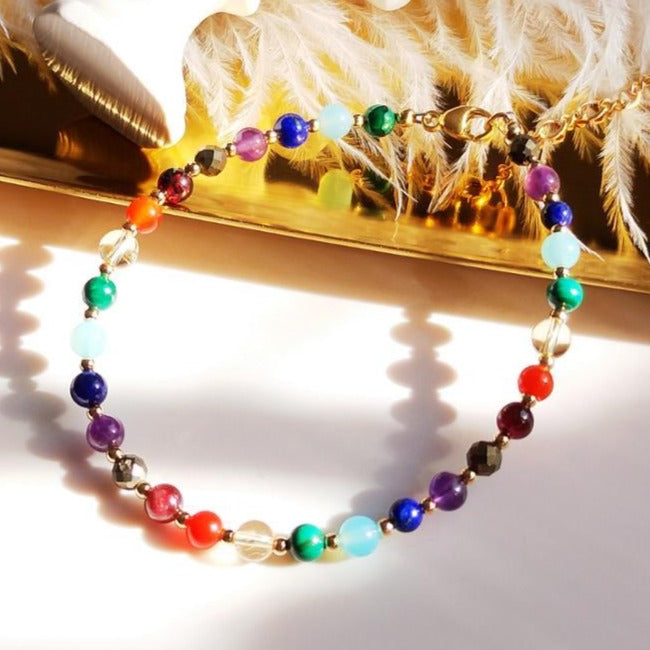 Bracelet 7 Chakras Pour Femme