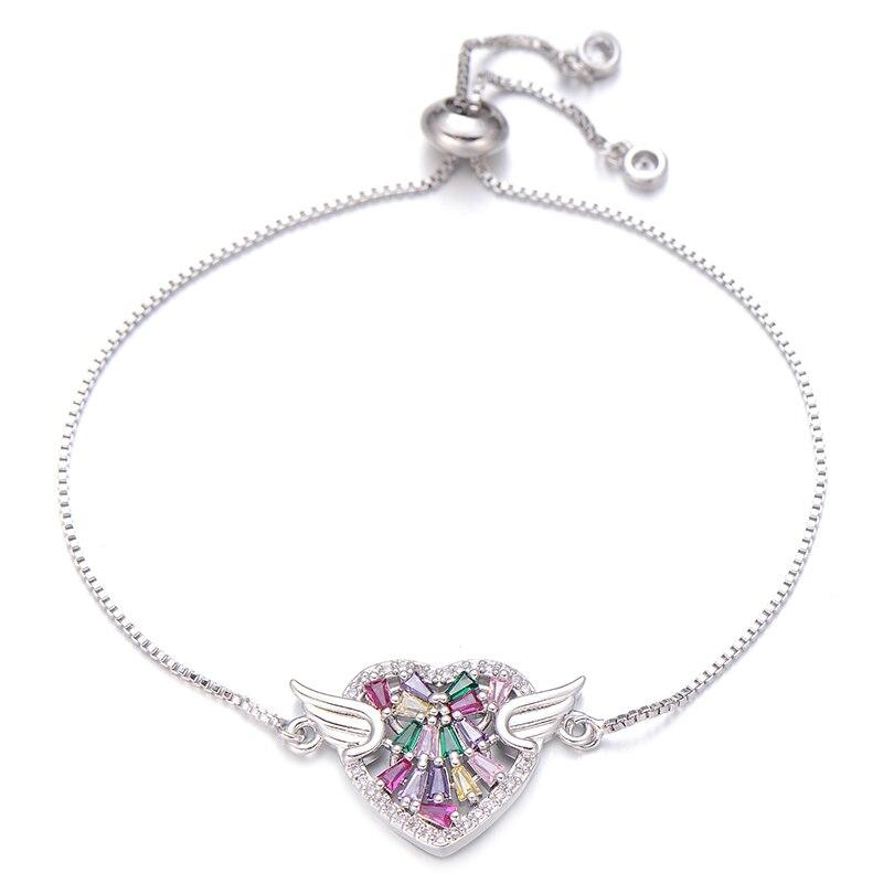 Bracelet Cœur Agathe (Pierres incrustées)