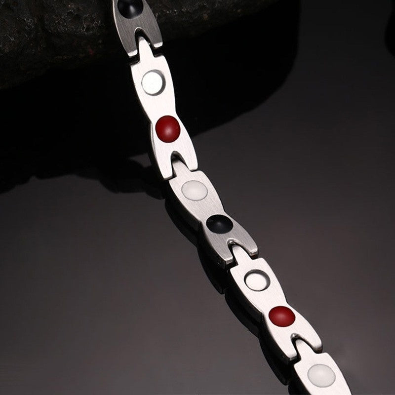 Bracelet Magnétique pour Maigrir argent