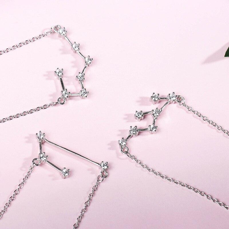 Bracelet Signe Astrologique Constellation Balance argent