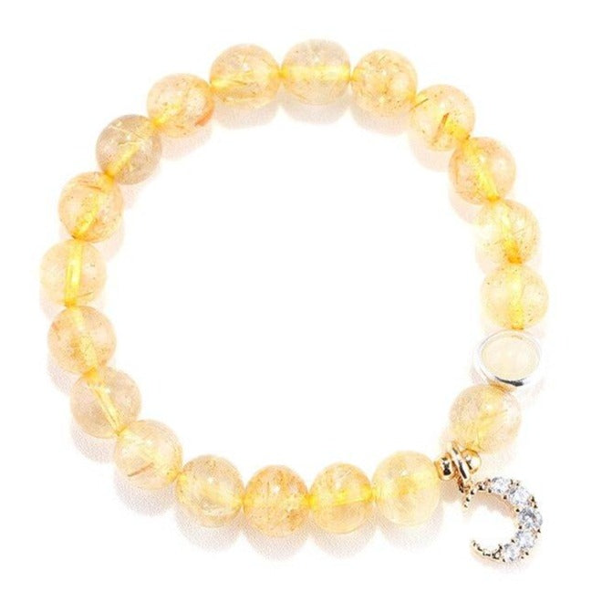Bracelet Citrine Femme
