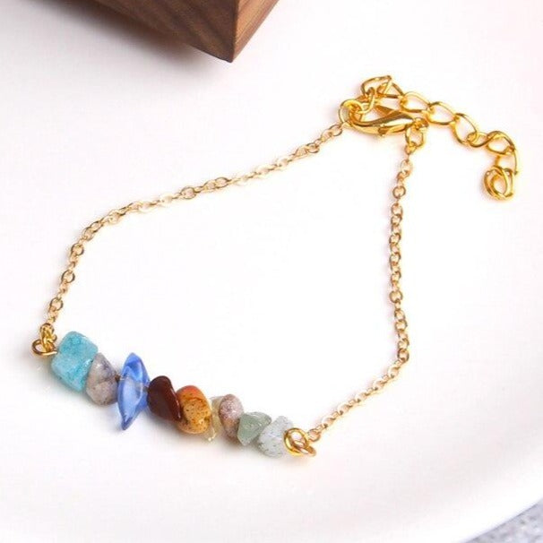 Bracelet Femme Pierres Mixtes