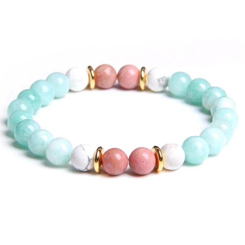 Bracelet Apaisant En Amazonite