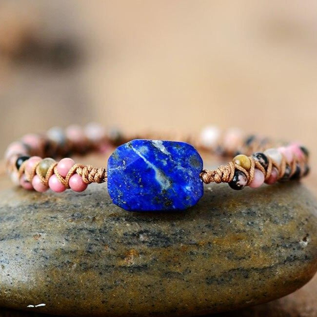 Bracelet Lapis Lazuli Femme