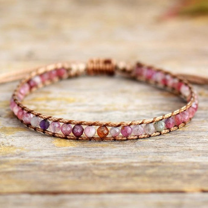 Tourmaline Rose Bracelet