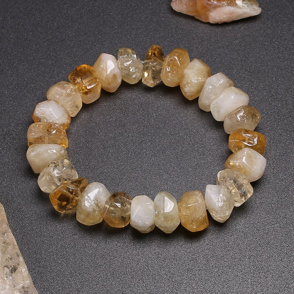 Bracelet Citrine Naturelle