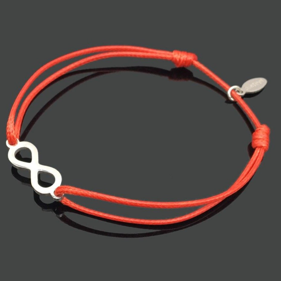 Bracelet Infini Cordon Noir
