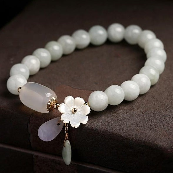 Bracelet De Jade perles naturelles