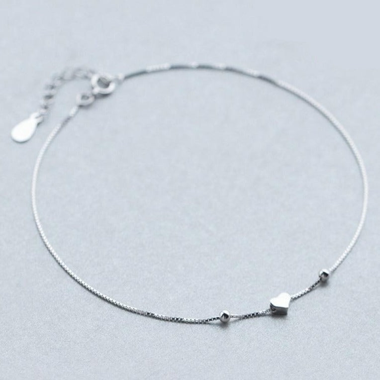 Bracelet Coeur Minimaliste