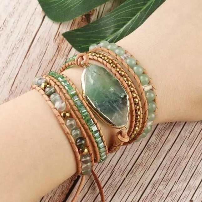 Bracelet Fluorite Verte