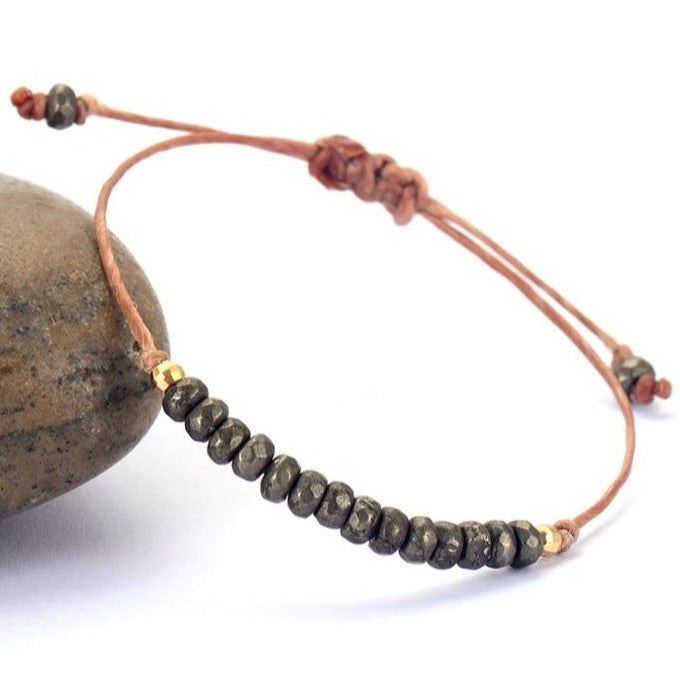 Bracelet En Hématite Naturelle