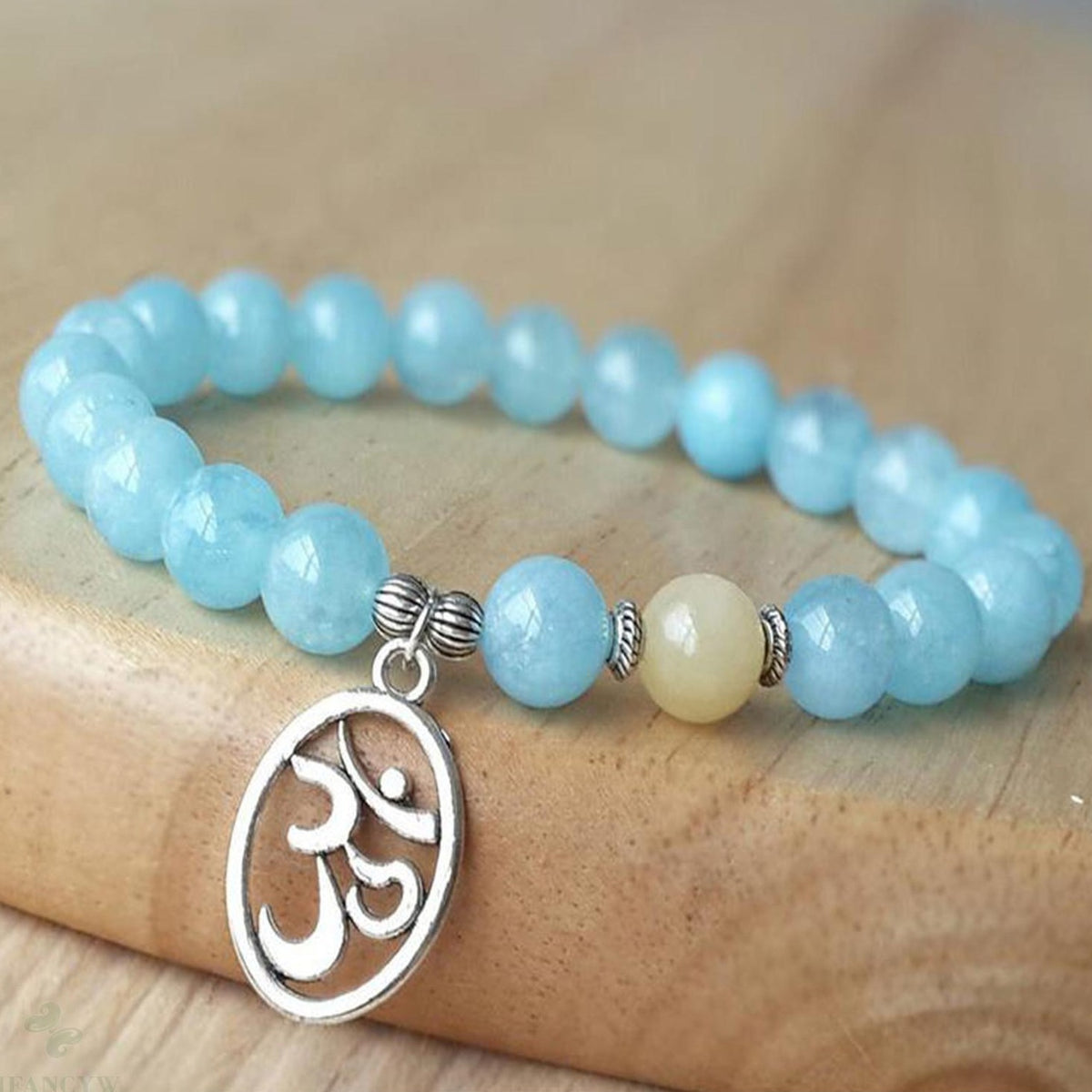 Bracelet En Aigue Marine