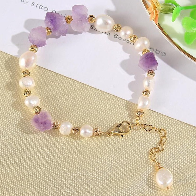 Bracelet Pierre Améthyste