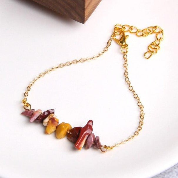 Bracelet Jaspe Mokaïte