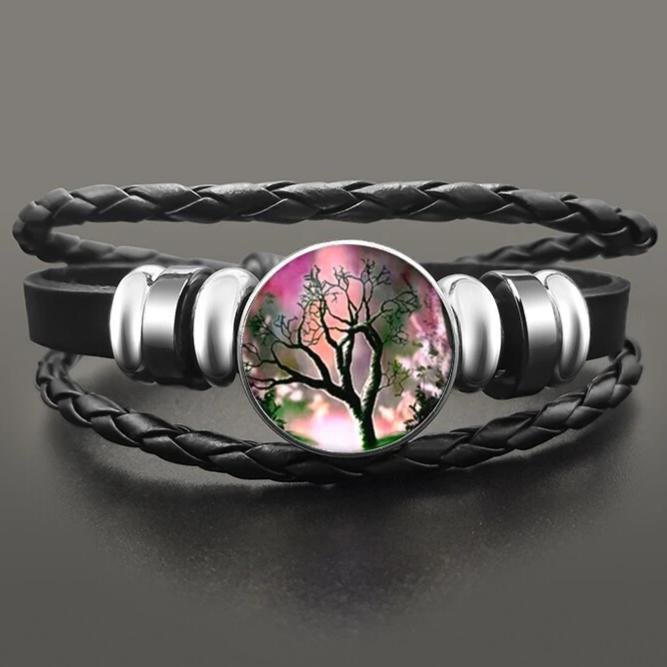 Bracelet Arbre De Vie Cuir