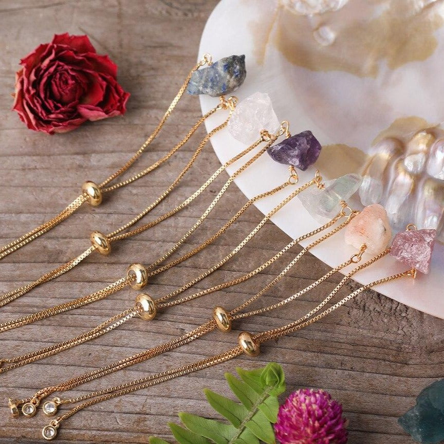 Bracelet Femme En Pierre Lapis Lazuli