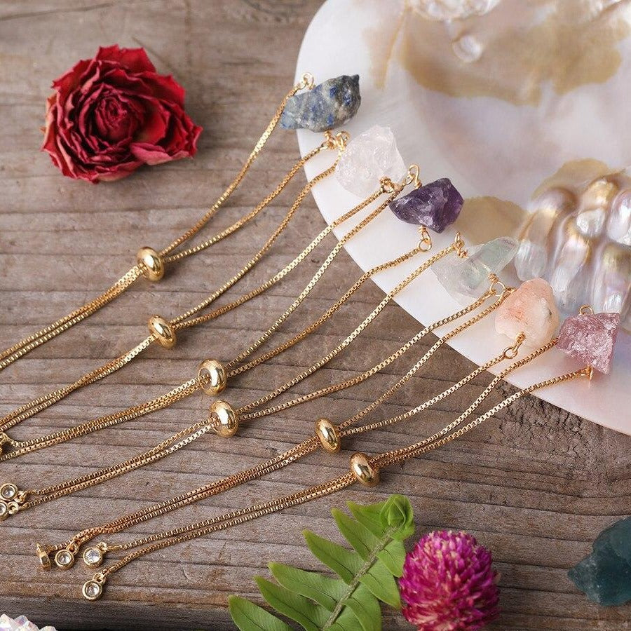 Bracelet Femme En Pierre De Quartz