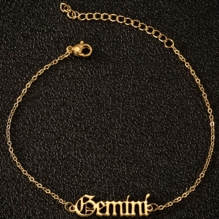 Bracelet Signe Du Zodiaque Gémeaux