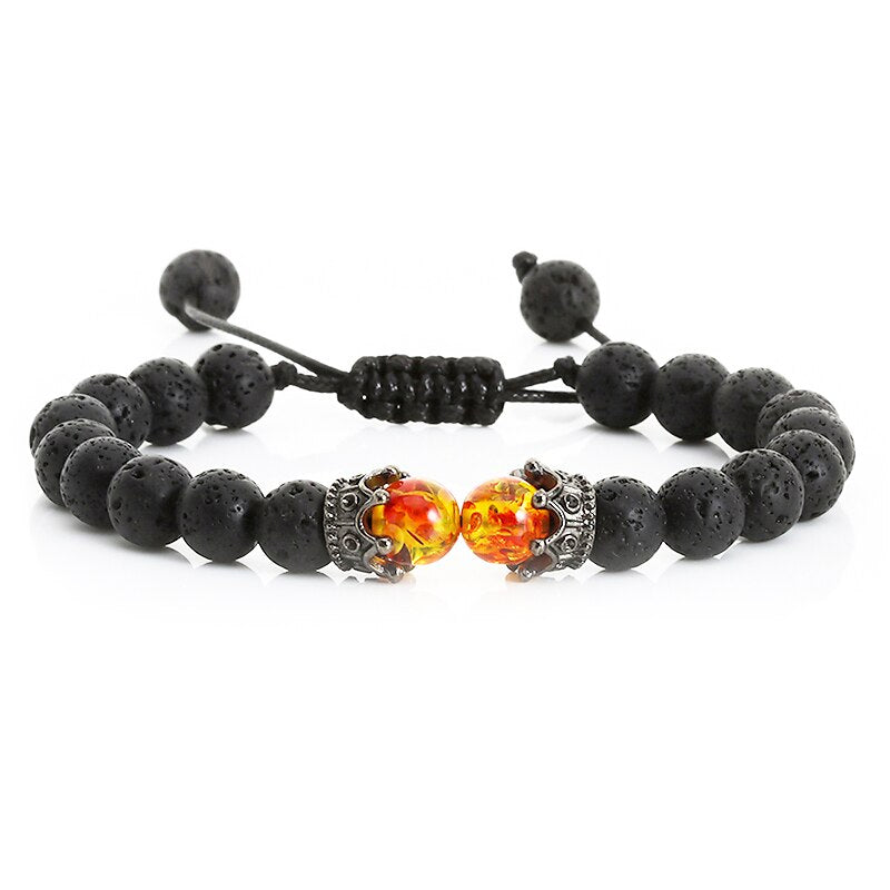 Bracelet En Ambre Pour Homme