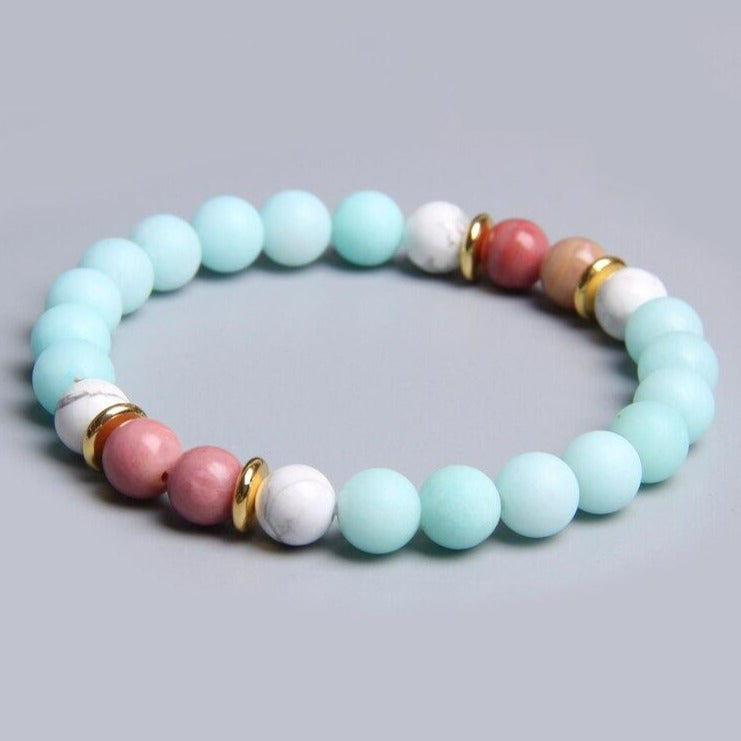 Bracelet En Amazonite Naturelle