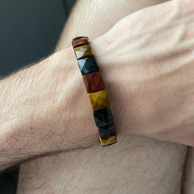 Bracelet Énergie Thérapeutique agate indienne
