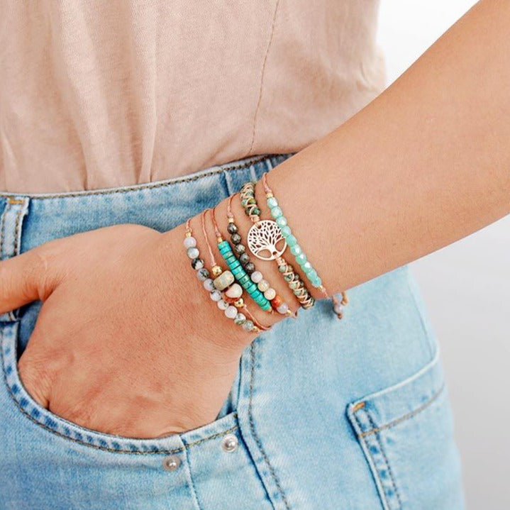 Bracelet En Hématite Naturelle