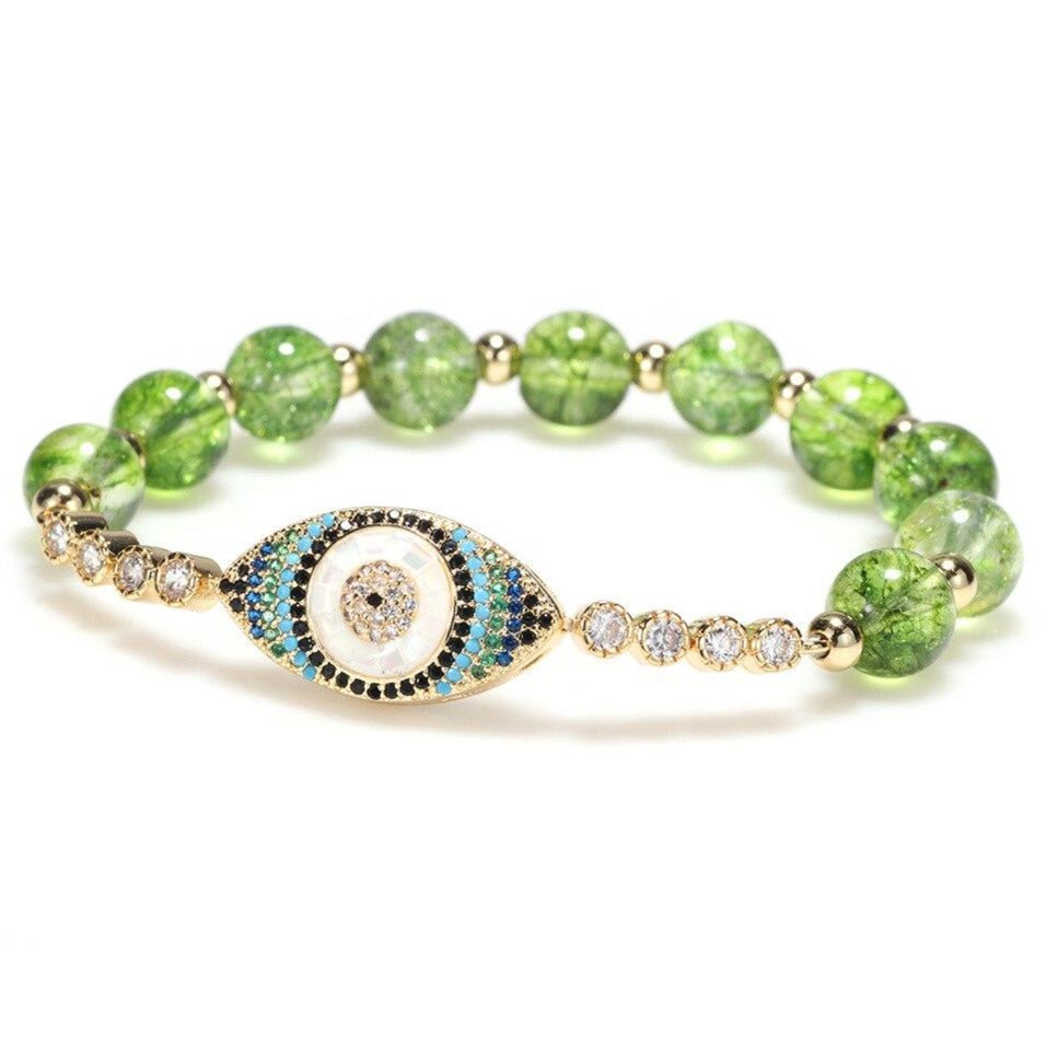 Bracelet D&#39;Abondance Avec Oeil De Protection