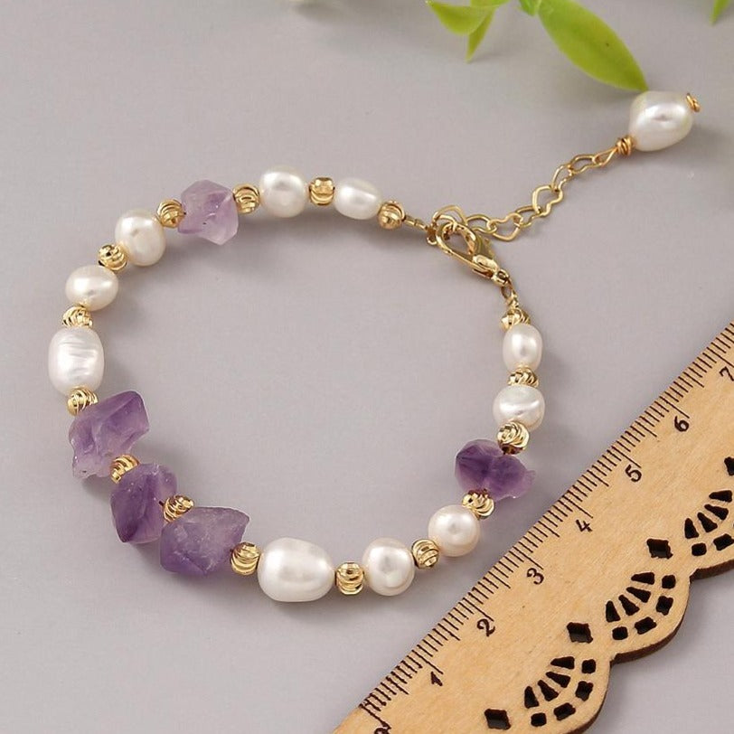 Bracelet Pierre Améthyste