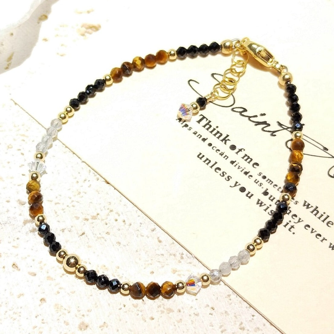 Bracelet Oeil De Tigre Pour Femme