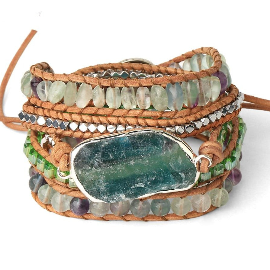 Bracelet Fluorite Verte